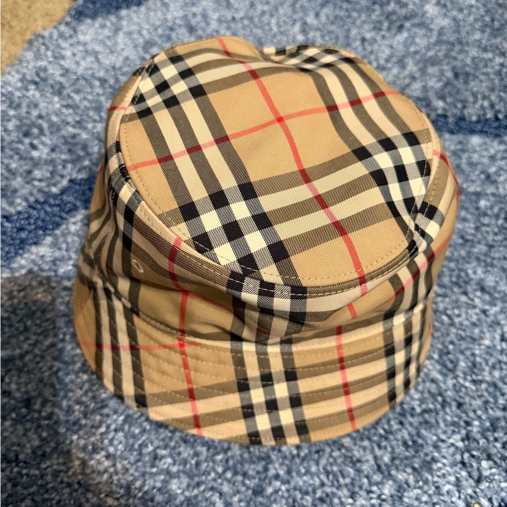 Burberry Plaid Bucket Hat - Picture 3 of 6